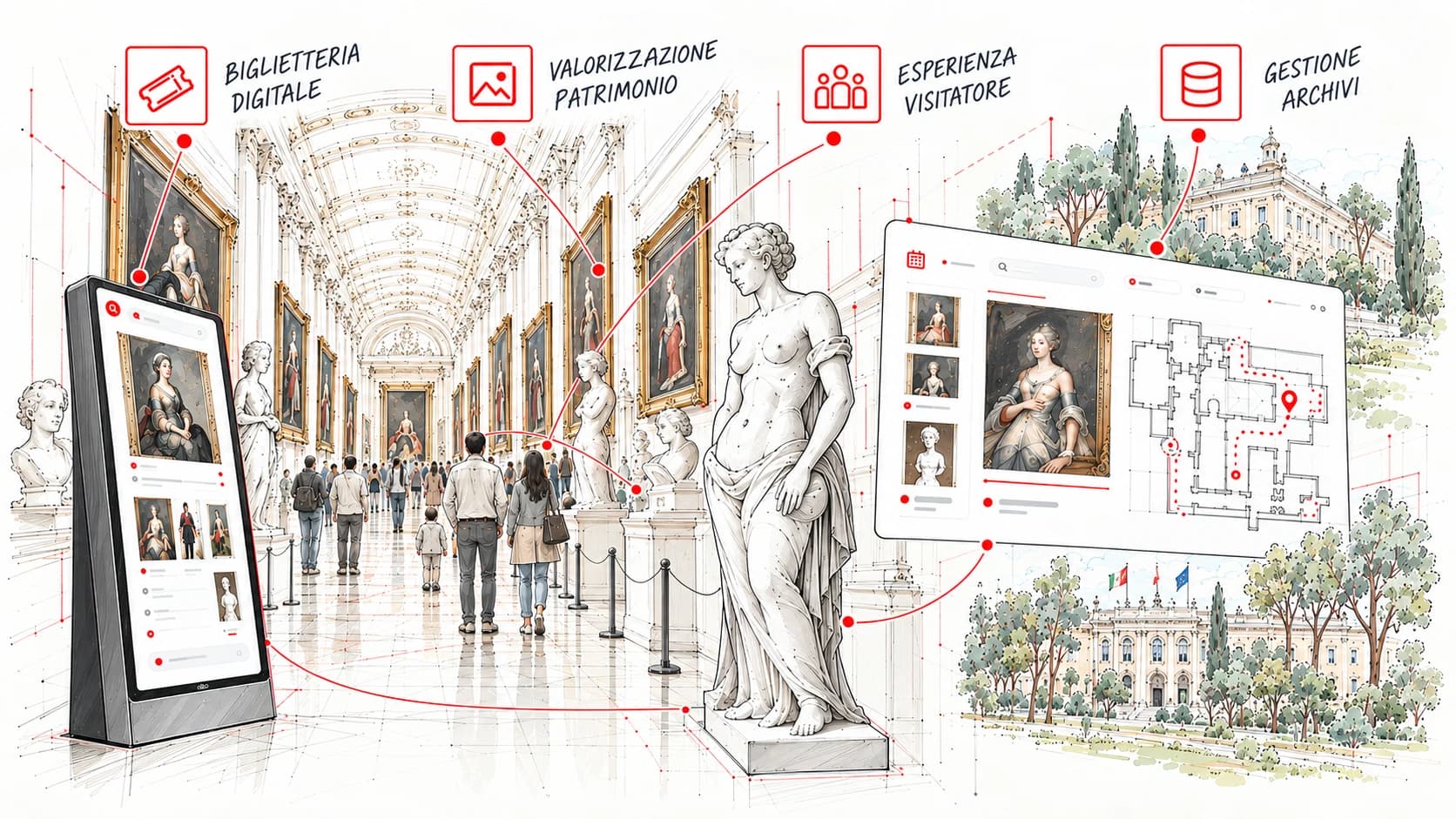 Galleria Doria Pamphilj — Biglietteria museale e archivio digitale
